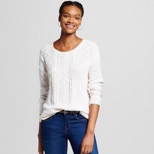 Mossimo Cable Knit Sweater